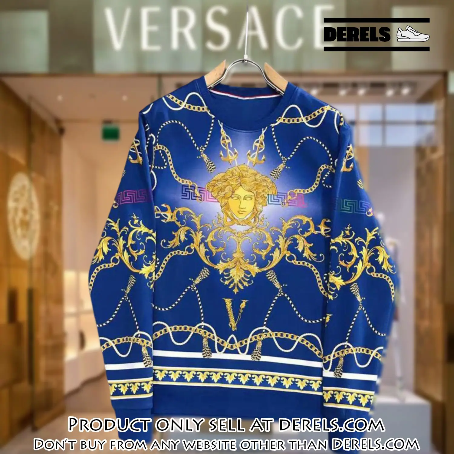 Versace luxury ugly sweater for winter lzu1420 dr3003399